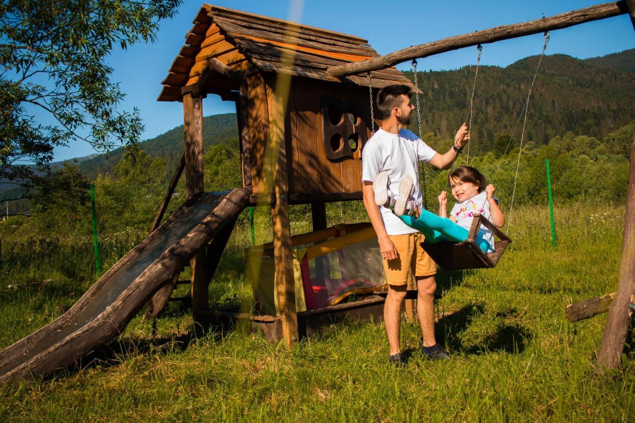 Mountains Hut Villa Mykulychyn Ngoại thất bức ảnh